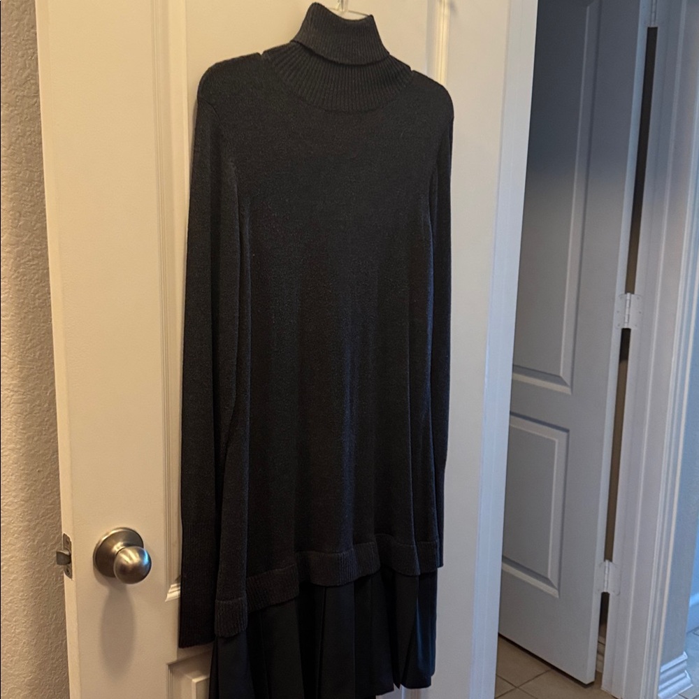 Soft Surroundings Black Midi Dress